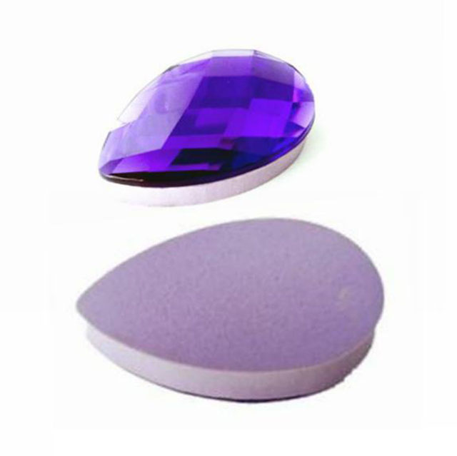 Flat Drop With Diamond Makeup Sponge