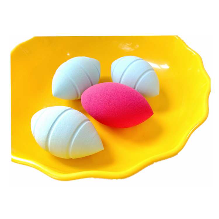 Sprial Olive Shaped Makeup Sponge