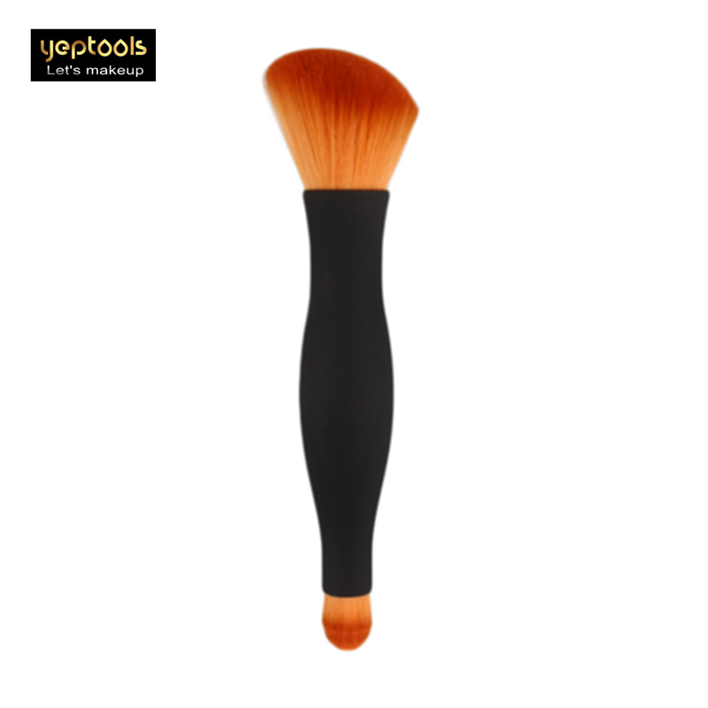 Double Head,Gourd Shaped Makeup Brush
