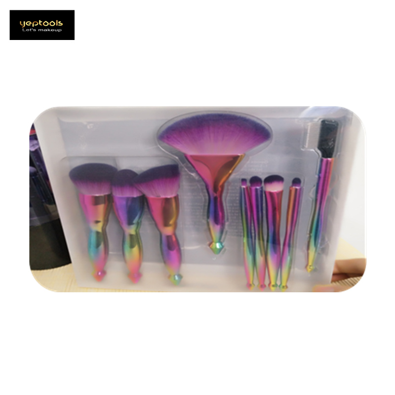 9PCS Makeup Brush Set