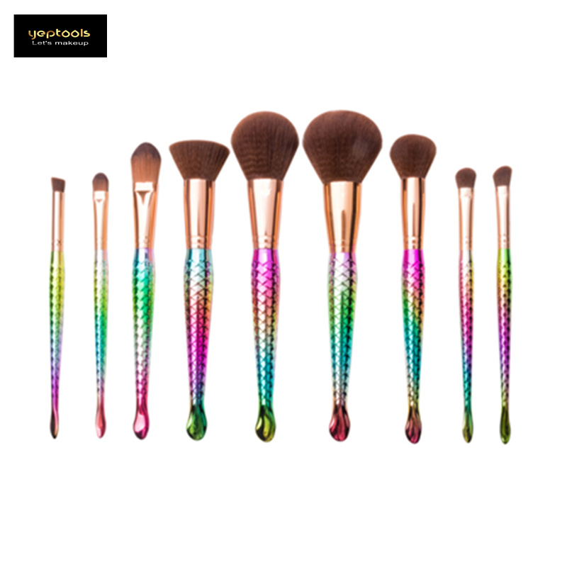 9PCS Makeup Brush Set